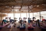 yoga retreat by the beach