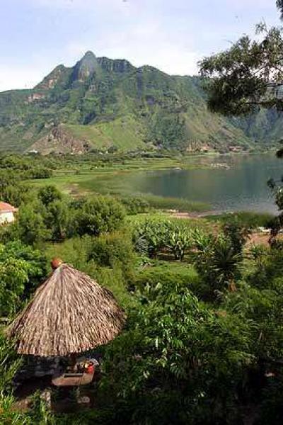 view from restaurant