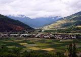 views of Paro Valley