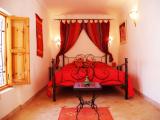 Our elegant first floor Red Double / Twin Bedroom